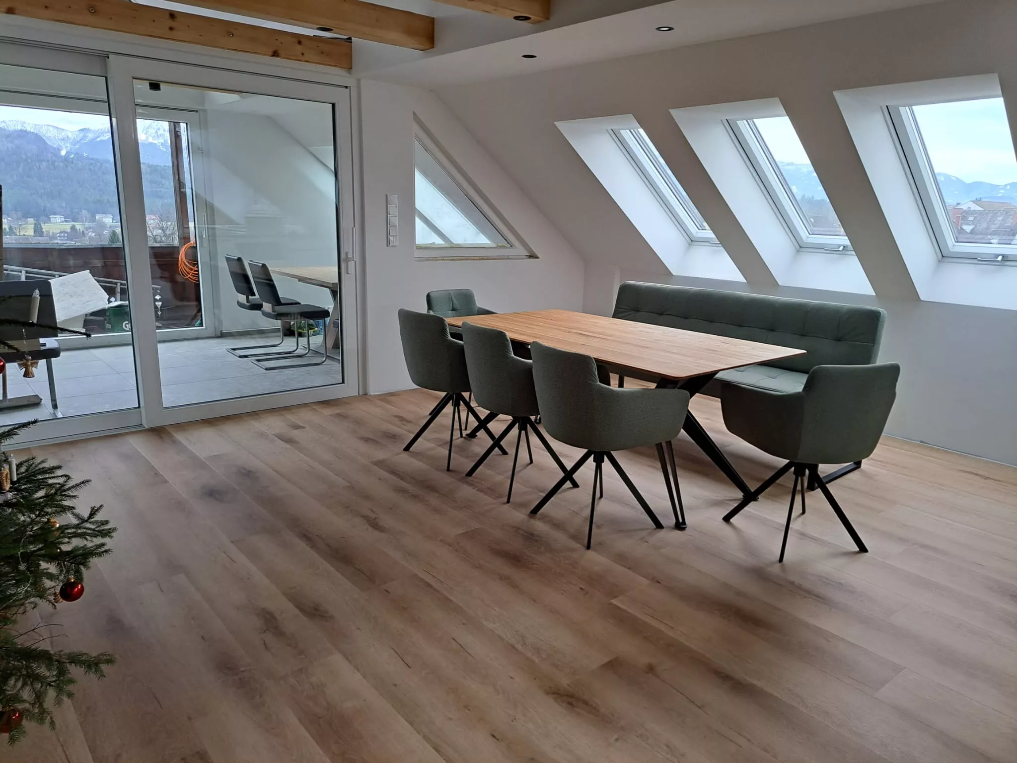 Dachausbau vorher nachher