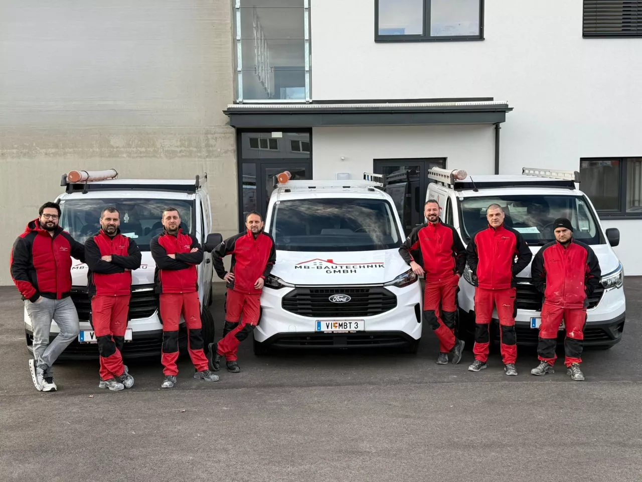 Team von MB Bautechnik